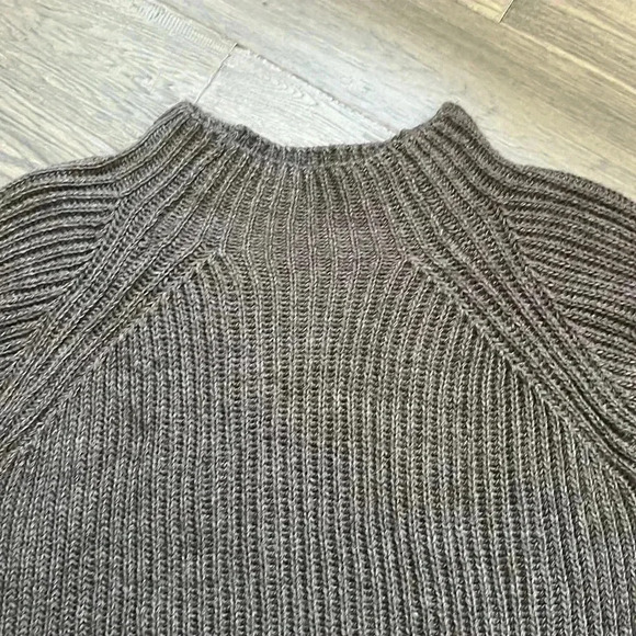 🔥Nada Del Riccio🔥 | Brown knit puff long sleeve sweater made in Italy - Picture 3 of 10